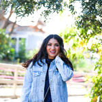 Pearl Denim Jacket: The World Is Your Oyster by popular Orange County fashion blogger To Thine Own Style Be True