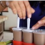 Healthy Cool Treat Recipe: Chocolate, Peanut Butter, Banana, Yogurt Pops