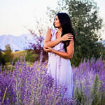 Lavender Fields | Tobi Lavender Wrap Dress | Debbie Savage Orange County Fashion Blogger of To Thine Own Style Be True